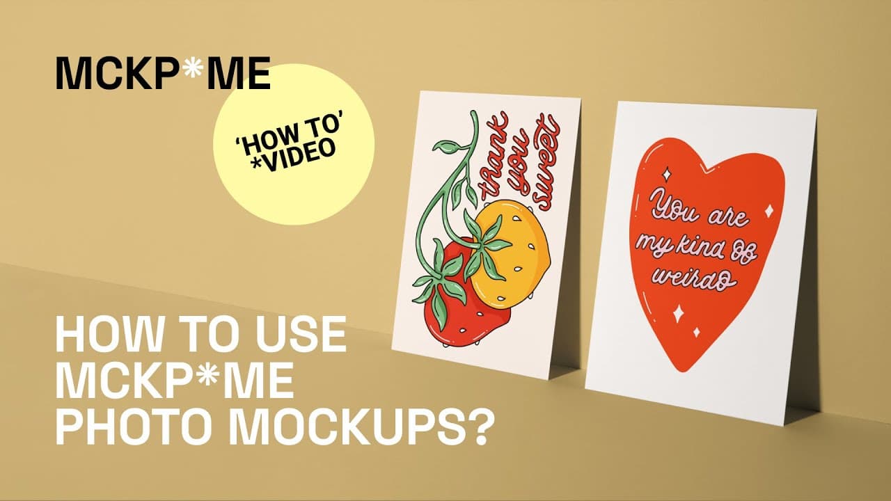 How to use MCKPME Photo mockups